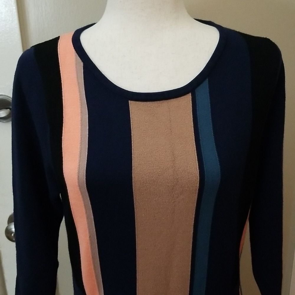 Boden Beatrice Color Block Dress - Picture 3 of 11